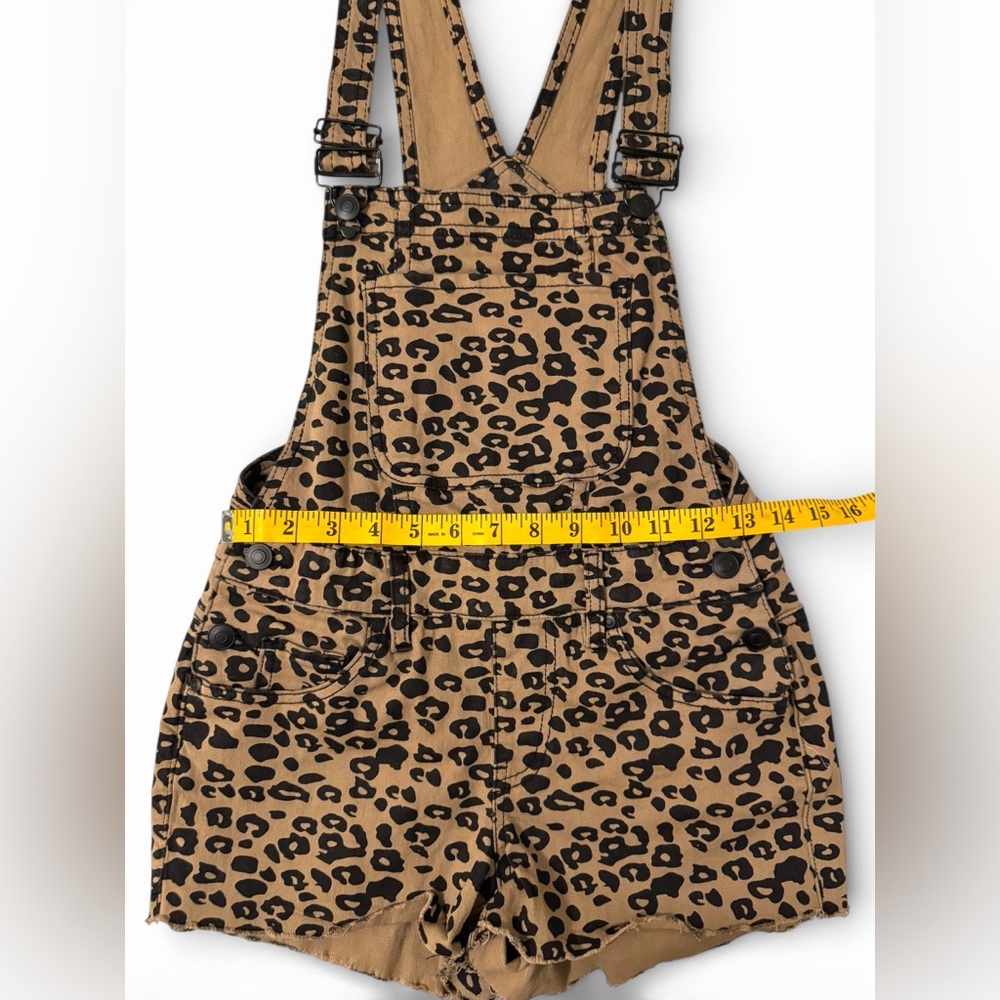 Fashion Nova Leopard Print Jumpsuit - Black and Tan - Picture 13 of 13